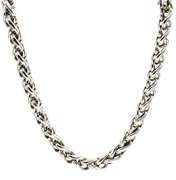 David Yurman Two Tone Wheat Chain Necklace
