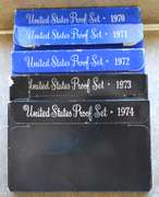 1970-1974 Proof Sets.