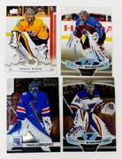 4 Hockey Goalie Trade Cards