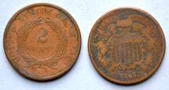 12 Two Cent Pieces
