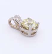 Brilliant White Gold .66ctw Diamond Pendant