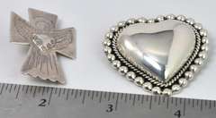 Set of Sterling Silver Pins