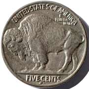 1935 S BU Buffalo Nickel