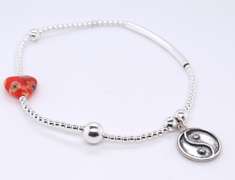 925 Sterling Silver Charm Bracelet