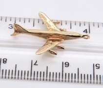 Stylish Group of 4 Yellow Gold Charms