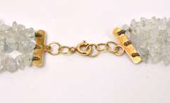 Sensational Aquamarine and 18K Yellow Gold Necklace