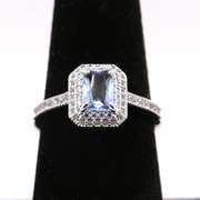 Enchanting Sterling Silver CZ Ring