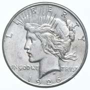 1926-S Peace Silver Dollar