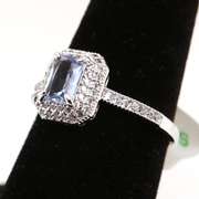 Enchanting Sterling Silver CZ Ring