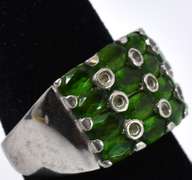 Sterling Silver Peridot Ring