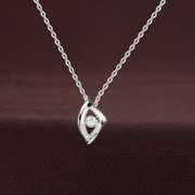 Abstract Shape Dancing Stone Pendant