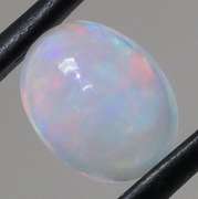 Glowing! 1.72ct smoldering floral pattern Jelly Opal