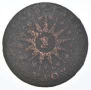 1785 US Pre-Federal Nova Constellatio Copper Token - Pointed Rays