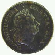 1723 Wood's Hibernia Halfpenny Martin 4.78 Gb.6, W-13120 Rarity-5 Very Fine