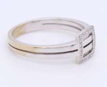 Amazing Diamond Square Ring