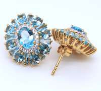 Sterling Silver Gemstone Earrings