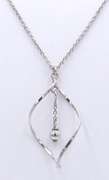Vintage Sterling Silver Pendant on Chain