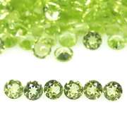 Real 12.60ct untreated apple green Peridot set