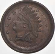 1863 Medal For One Cent Civil War Token 93/394