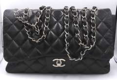 Preowned Chanel Single Flap Jumbo Bag