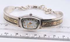 Sterling Silver 1 Corazon Ladies Watch