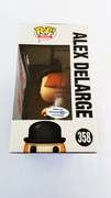 Malcolm McDowell Signed Clockwork Orange Funko Pop! #358 Alex ACOA Witness ITP