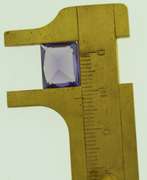 6.6ct Emerald Cut Purple Sapphire Loose Stone