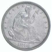 1846-O Seated Liberty Half Dollar