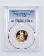 PR70 DCAM 1990-P $10 American Gold Eagle 1/4 Oz. .999 Fine Gold PCGS