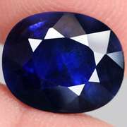 6.22ct big blue Sapphire from Mozambique