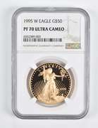 PF70 UCAM 1995-W $50 American Gold Eagle 1 Oz. .999 Fine Gold NGC