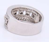 Dazzling White Gold Diamond Band