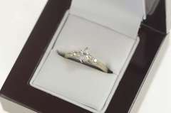 14K White Gold 0.60 Ctw Diamond Oval Cathedral Engagement Ring