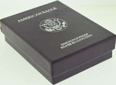 1995-P Silver Bullion American Eagle $1 One Dollar Proof Coin Boxed with COA