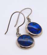 Group Lot of 3 Vintage Sterling Silver Dangle Earrings