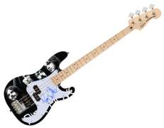 Pink Floyd Roger Waters Signed Fender Graphics Bass Guitar
