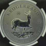 2017 South Africa Krugerrand 1 oz .999 Silver 50th Anniversary