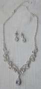 Set Of Fashion Jewelry Neck Lace And Earrings