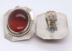 Vintage Lot of 2 Sterling Silver Earrings