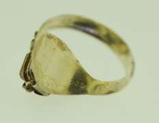 Vintage Sterling Silver Amethyst Ring