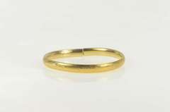 Gold Filled Victorian Etched Child's Floral Bangle Bracelet