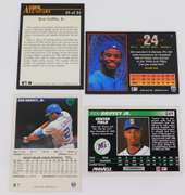 4 Ken Griffey, Jr. Baseball Cards
