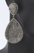 Stunning 6.24ctw Single Cut Diamond Dangle Earrings