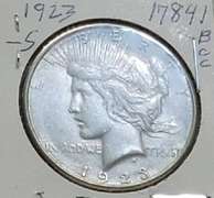 1923-S Peace Dollar circ