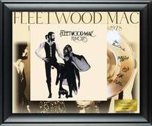 Fleetwood Mac Facsimile Gold Record Award Display
