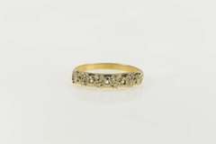 14K Yellow Gold Vintage NOS 1950's Wedding Band Setting Ring