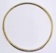 Sterling Silver Plain Bangle