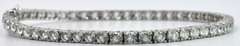 Sterling Silver CZ Bracelet
