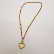 14kt Solid Yellow Gold Ankle Charm Bracelet