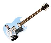 Justin Timberlake Autographed Signed Custom Photo Graphics Guitar ACOA